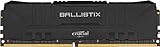 Memória Desktop Gamer Crucial Ballistix 8GB DDR4 2666 Mhz - Black
